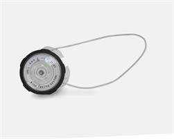 FLR ROTELLINA REAL KNOB FILO LUNGO WHT CLEAR