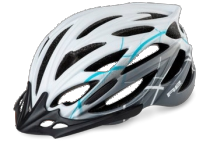 R2 CASCO ARROW WHT/GREY/BLU MATT '19