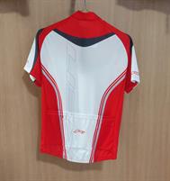 MAGLIA KEIT M/C LAMPO/C CUBE ROSSO/GRI S