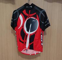 MAGLIA KEIT M/C ELIPSE ROSSO/BIANCO S