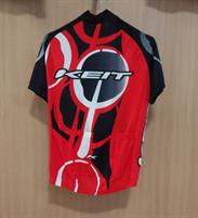 MAGLIA KEIT M/C ELIPSE ROSSO/BIANCO S