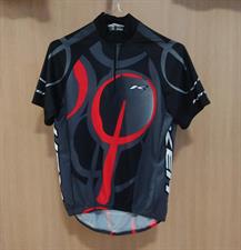 MAGLIA KEIT M/C ELIPSE GRIGIO/ROSSO S