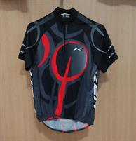 MAGLIA KEIT M/C ELIPSE GRIGIO/ROSSO S