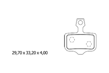 FERODO PASTIGLIE FRENO FBP003FR RACING SRAM FORCE AXS/RD
