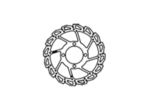 FERODO DISCO FRENO TZ-23 4H 203 MM 2.3F MM