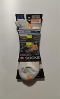 XBIONIC CALZE BIKING  SILVER