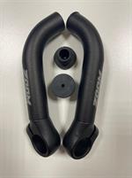 APPENDICI ALLUMINIO OVALE ANODIZZSATO NERO
