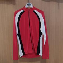 TEX MARKET MAGLIA M/L TWIST ROSSO NERO