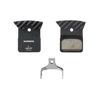 SHIMANO PASTIGLIE FRENO RESINA L05A-RF CON ALETTE