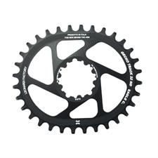 CORONA OVALE GECKO TRACK SRAM OFFSET 3MM 32 DENTI BLK